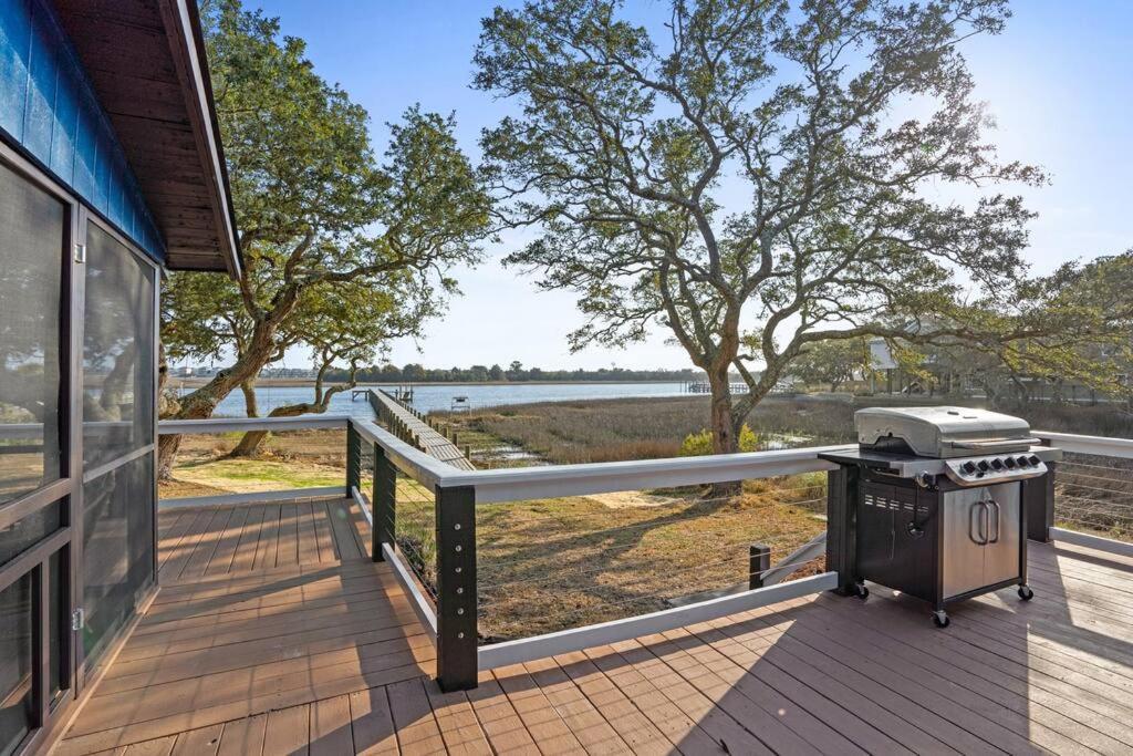 Willa Dolphin Cove - Whole Waterfront House With Dock Ocean Isle Beach Zewnętrze zdjęcie