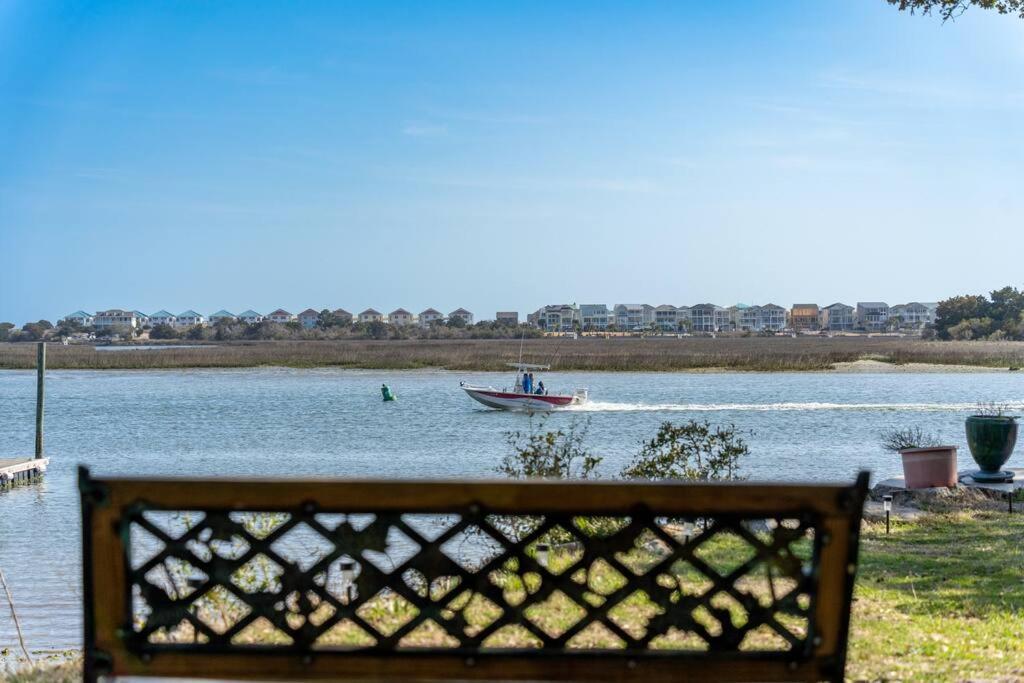 Willa Dolphin Cove - Whole Waterfront House With Dock Ocean Isle Beach Zewnętrze zdjęcie