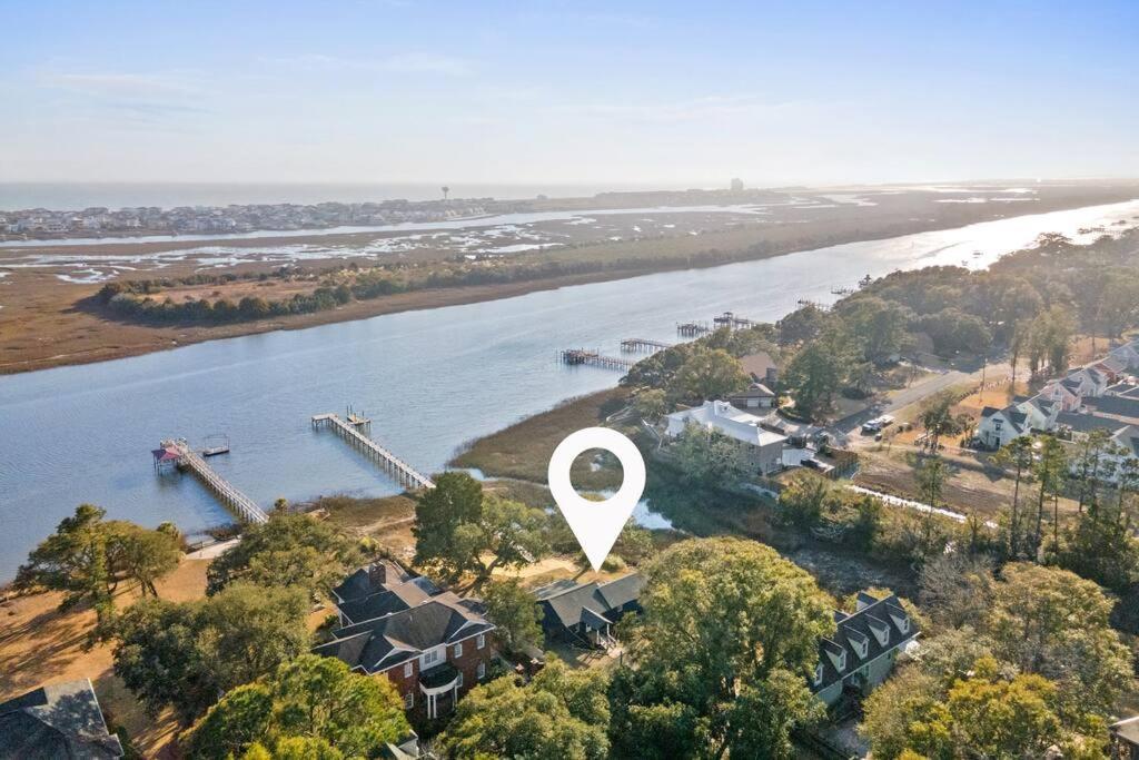 Willa Dolphin Cove - Whole Waterfront House With Dock Ocean Isle Beach Zewnętrze zdjęcie