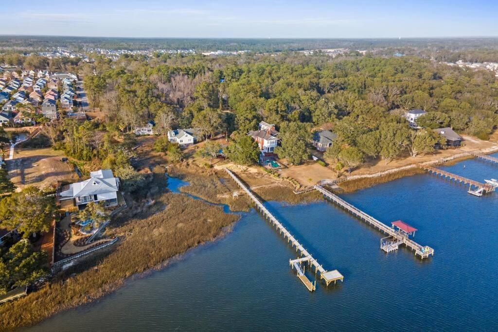 Willa Dolphin Cove - Whole Waterfront House With Dock Ocean Isle Beach Zewnętrze zdjęcie