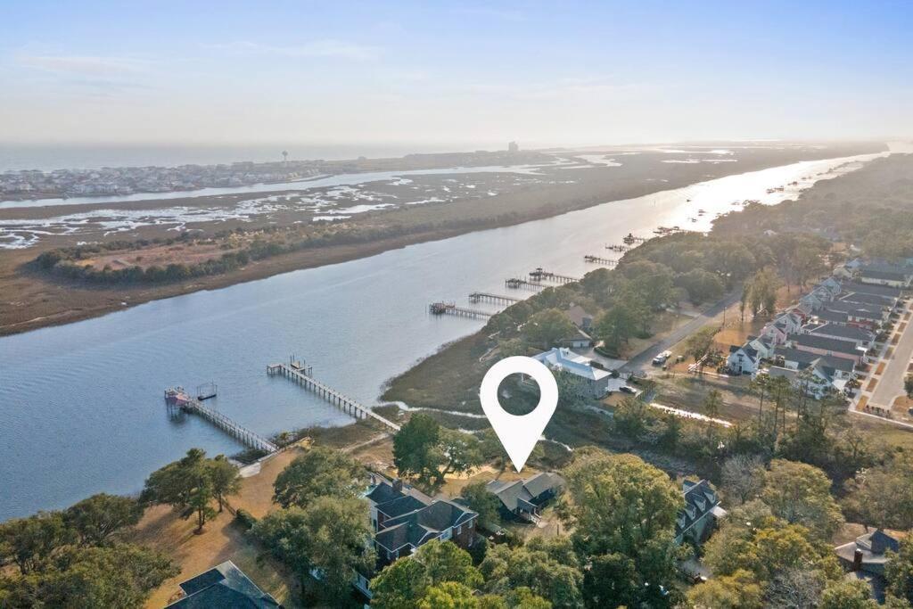 Willa Dolphin Cove - Whole Waterfront House With Dock Ocean Isle Beach Zewnętrze zdjęcie