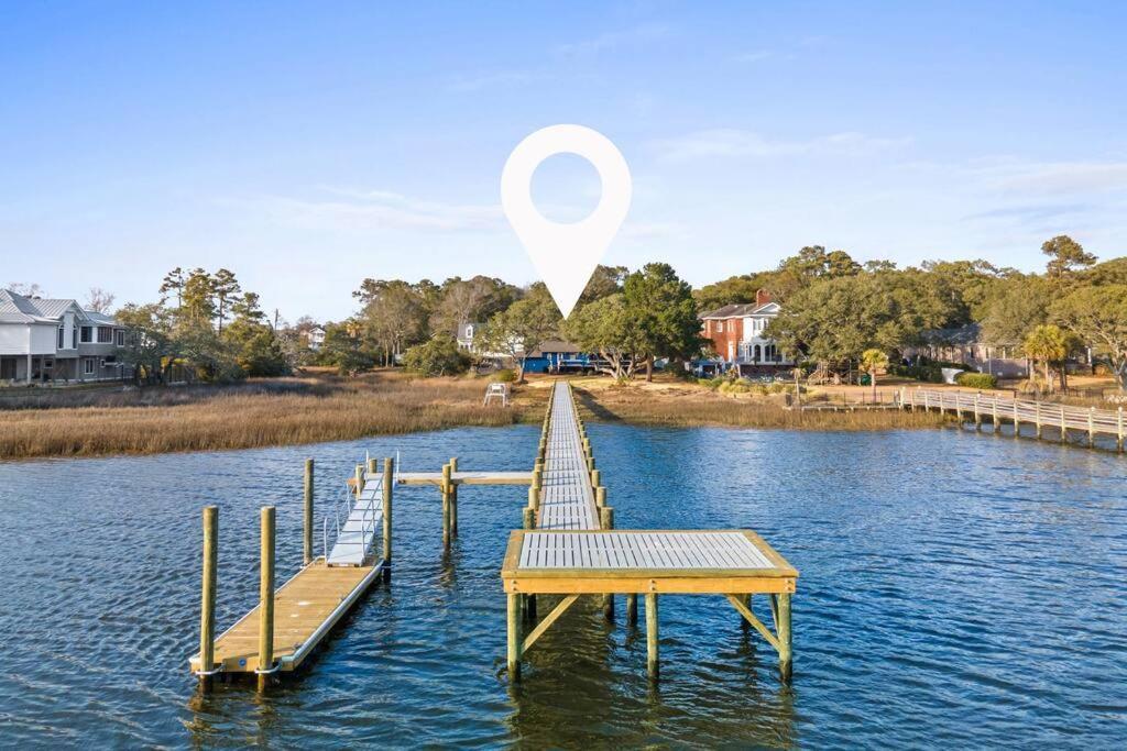Willa Dolphin Cove - Whole Waterfront House With Dock Ocean Isle Beach Zewnętrze zdjęcie